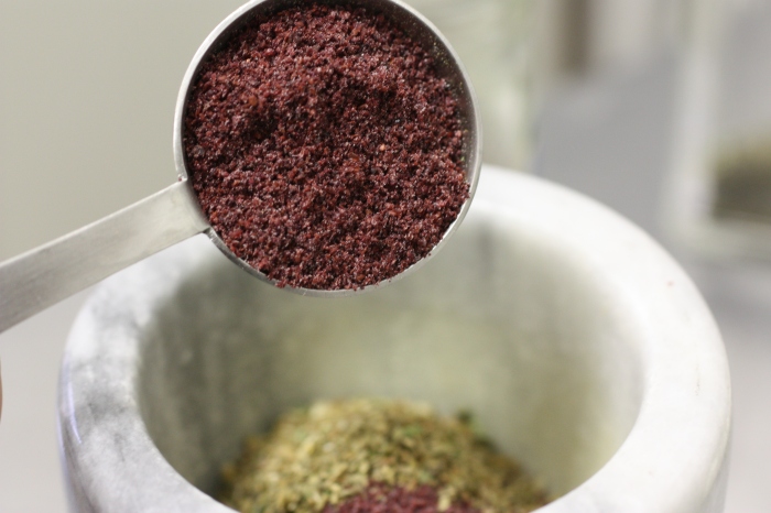 One tablespoon of ground sumac