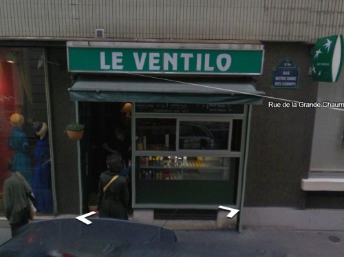 Le Ventilo - a tiny sandwich shop in Paris, that I loved